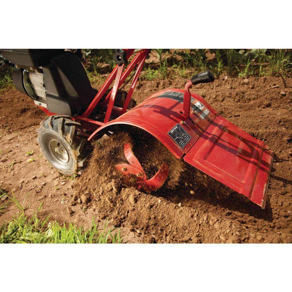 Troy-Bilt Bronco 14 in. 208 cc OHV Engine Rear Tine Counter Rotating Gas Garden Tiller Bronco CRT