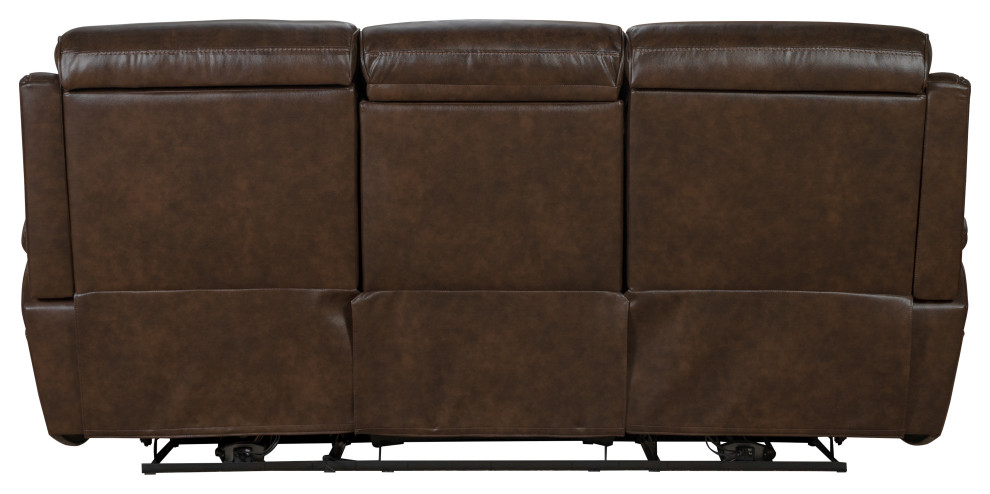 Barcalounger Sandover Power Reclining Sofa  Tri Tone Chocolate   Contemporary   Sofas   by Kolibri Decor  Houzz