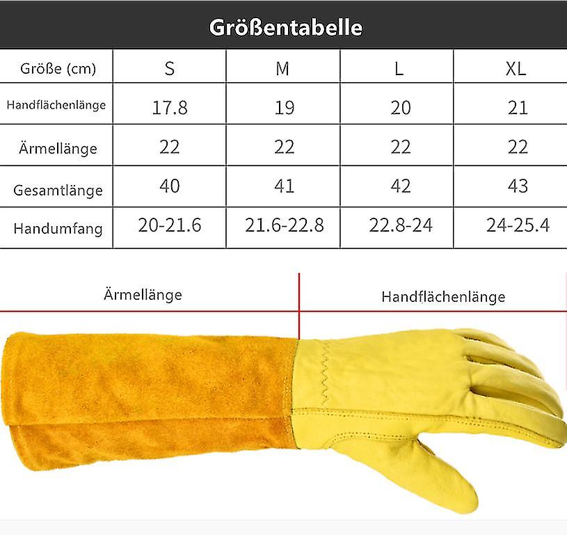 Miman Long Deerskin Gardening Gloves