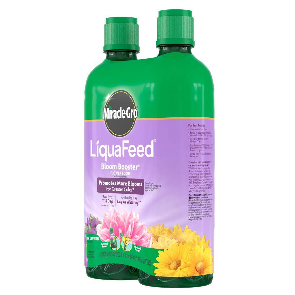 Miracle-Gro LiquaFeed 16 oz. Bloom-Booster Flower Food Refills (2-Pack) 2004043