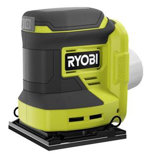 RYOBI ONE+ 18V 18-Gauge Cordless AirStrike Brad Nailer with Cordless 14 Sheet Sander (Tools Only) P321-PCL401B