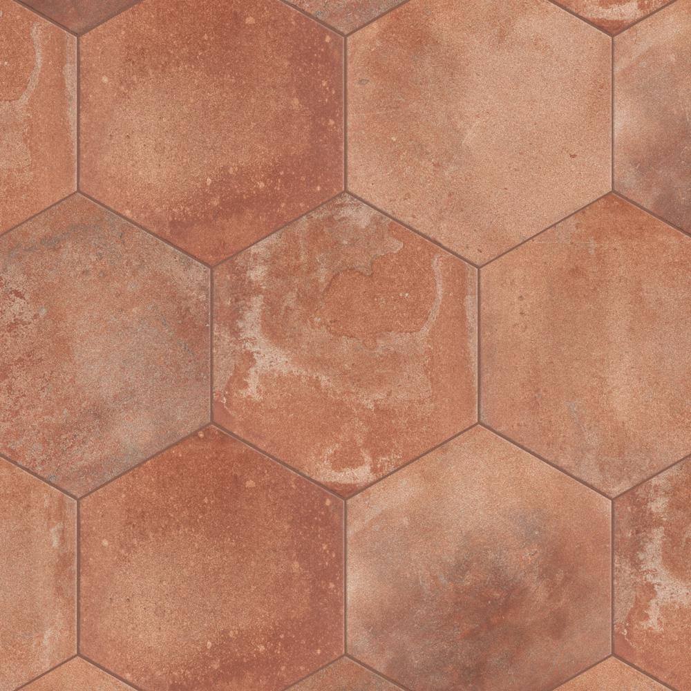 Merola Tile Americana Boston Hex North 14 in. x 16-14 in. Porcelain Floor and Wall Tile (10.89 sq. ft.Case) FNUBSHNO