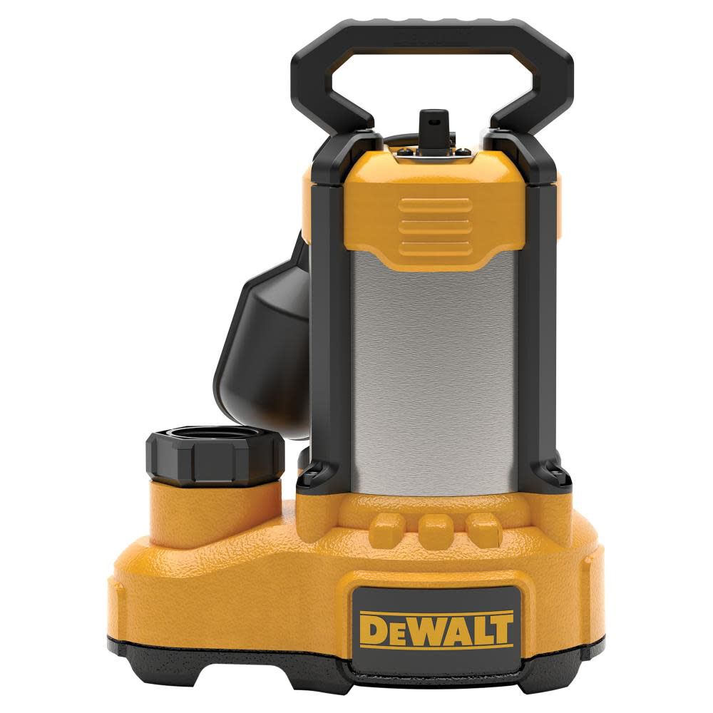 DEWALT 1 HP Stainless Steel/Cast Iron Submersible Sump Pump DXWP62181 from DEWALT