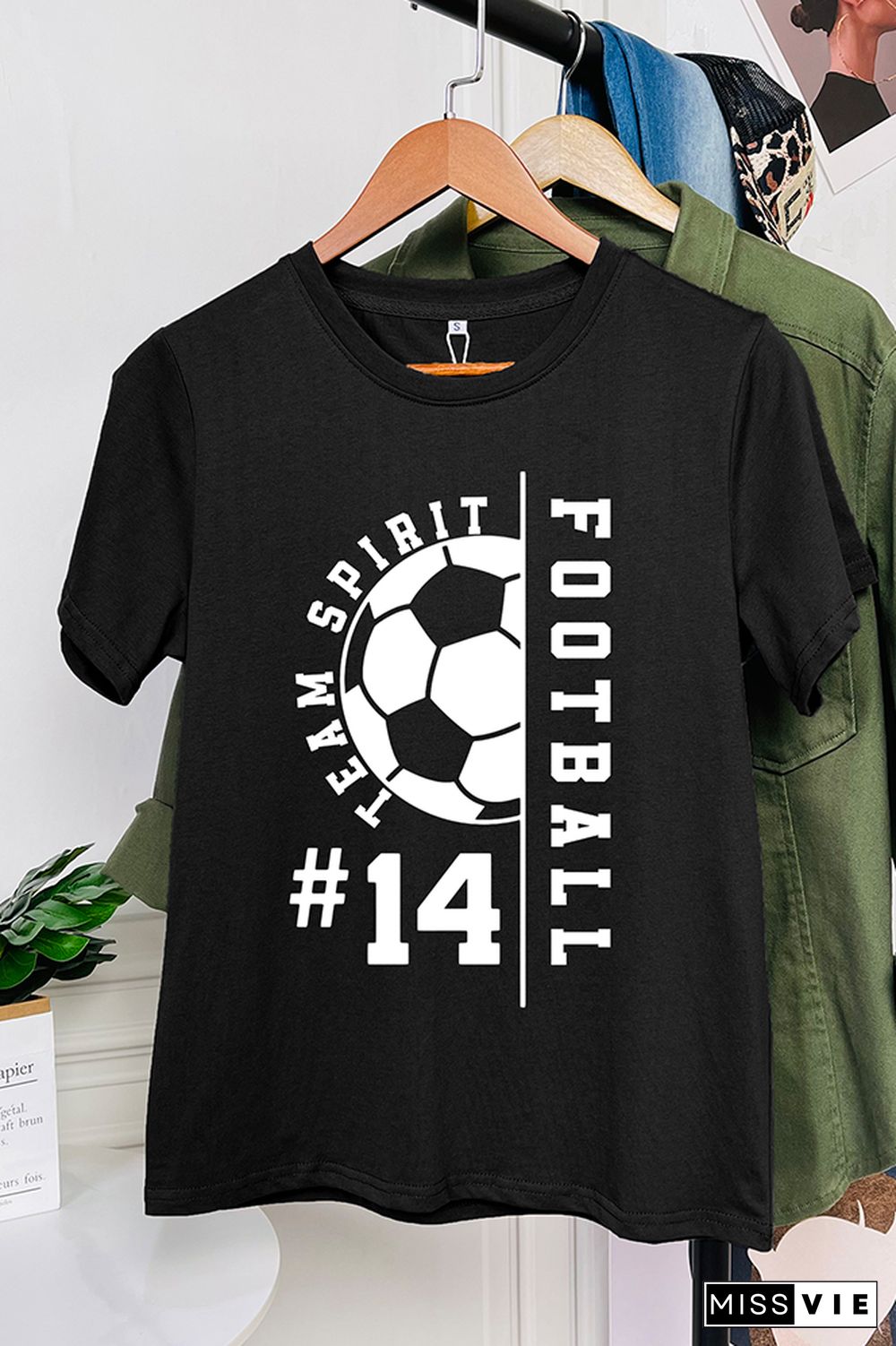 Soccer Team Graphic Tee Wholesale