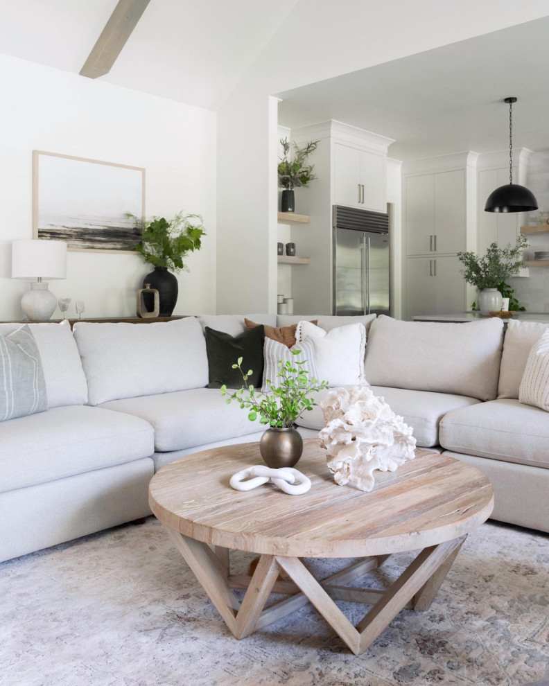 Luxe Rustic Geometric Reclaimed Wood  Coffee Table Round Zig Zag Open Triangle   Rustic   Coffee Tables   by My Swanky Home  Houzz