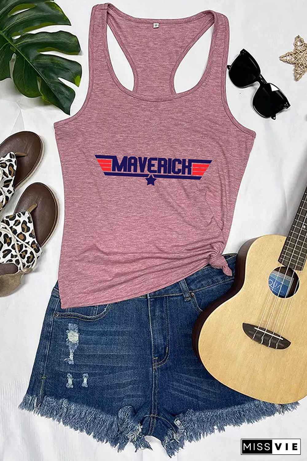 Maverick Top Gun Sleeveless Tank Top Wholesale