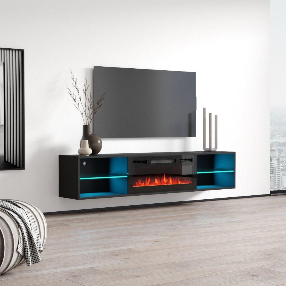 Lima EF Wall Mounted Electric Fireplace 72\