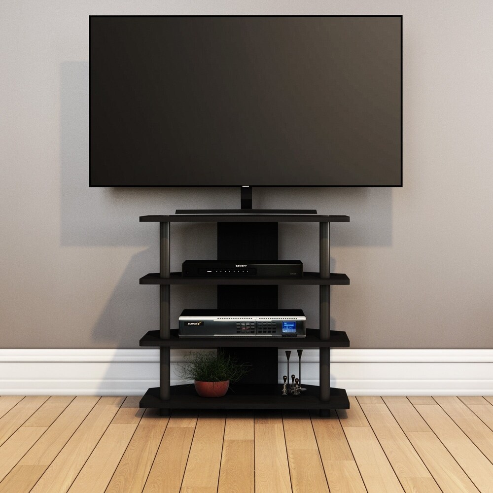 Porch   Den St. Marks 4 tier Corner TV Stand