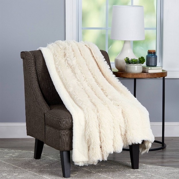 Faux Fur Throw Blanket Yorkshire Home