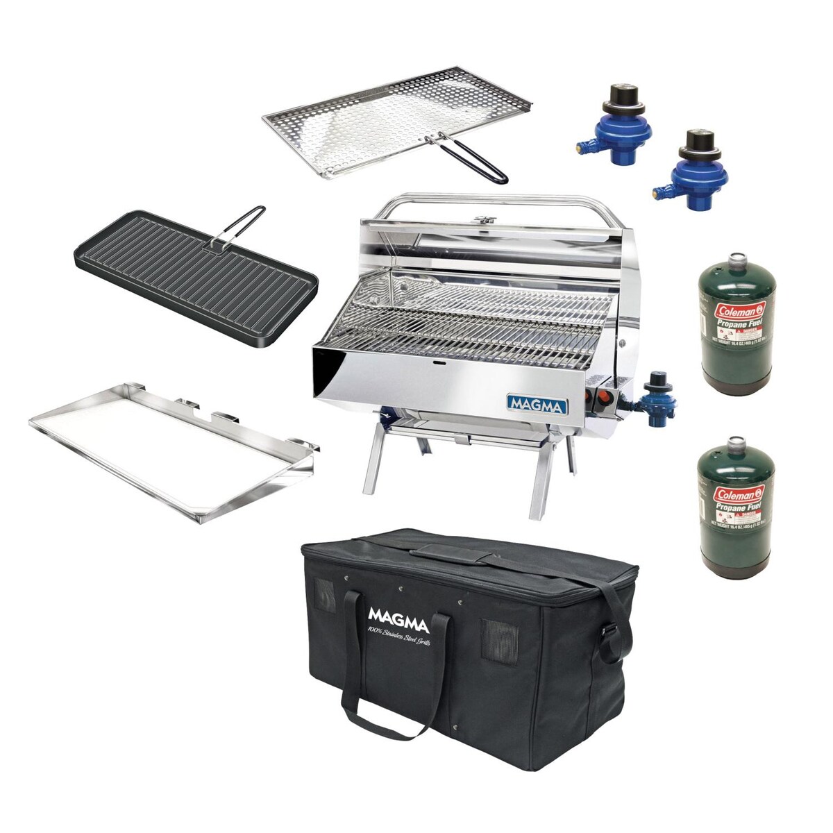 Magma Padded Grill and Accessory Carrying/Storage Case for 9 x 18 Rectangular Grills