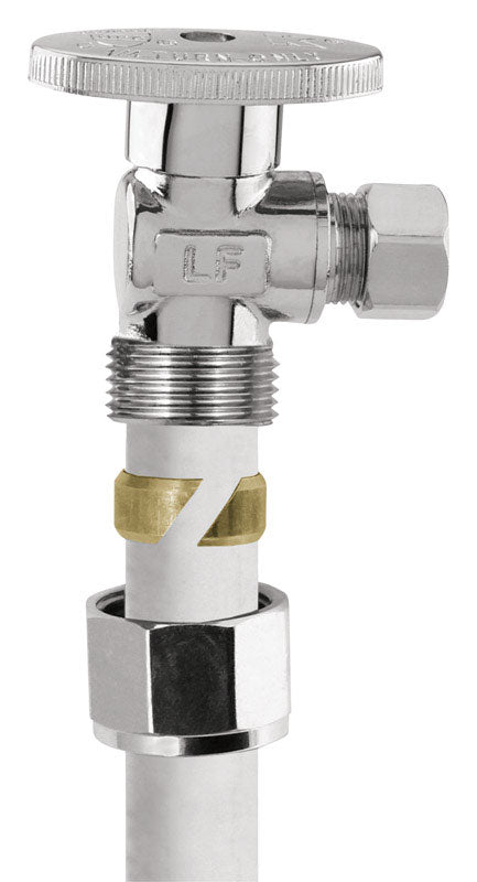 ANGLE VALVE PEX 1/2X1/4