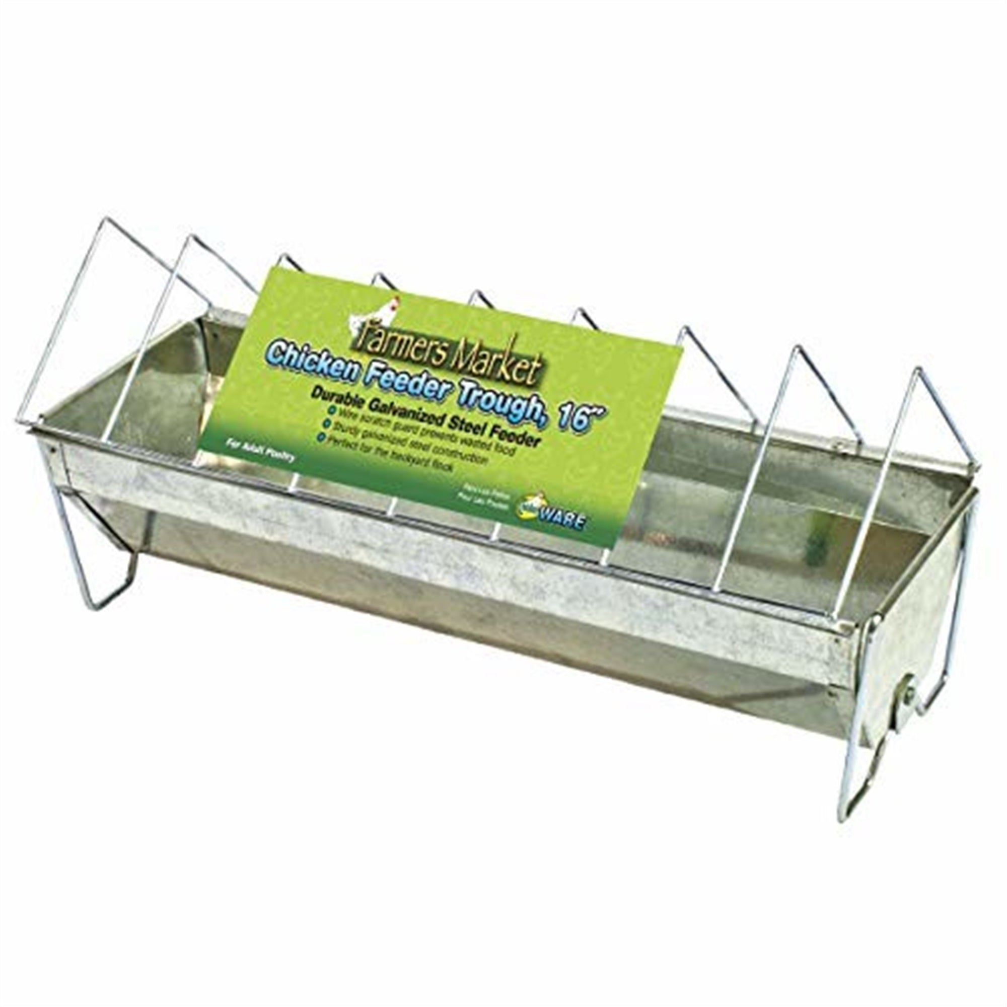 Ware Manufacturing 12063 Chicken Feeder Trough， Medium