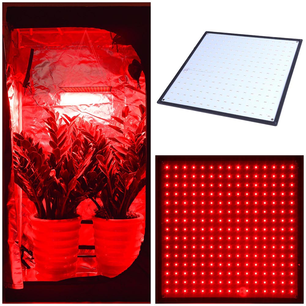 Yescom 225 Red LED Grow Light Indoor Plants Ultrathin Panel