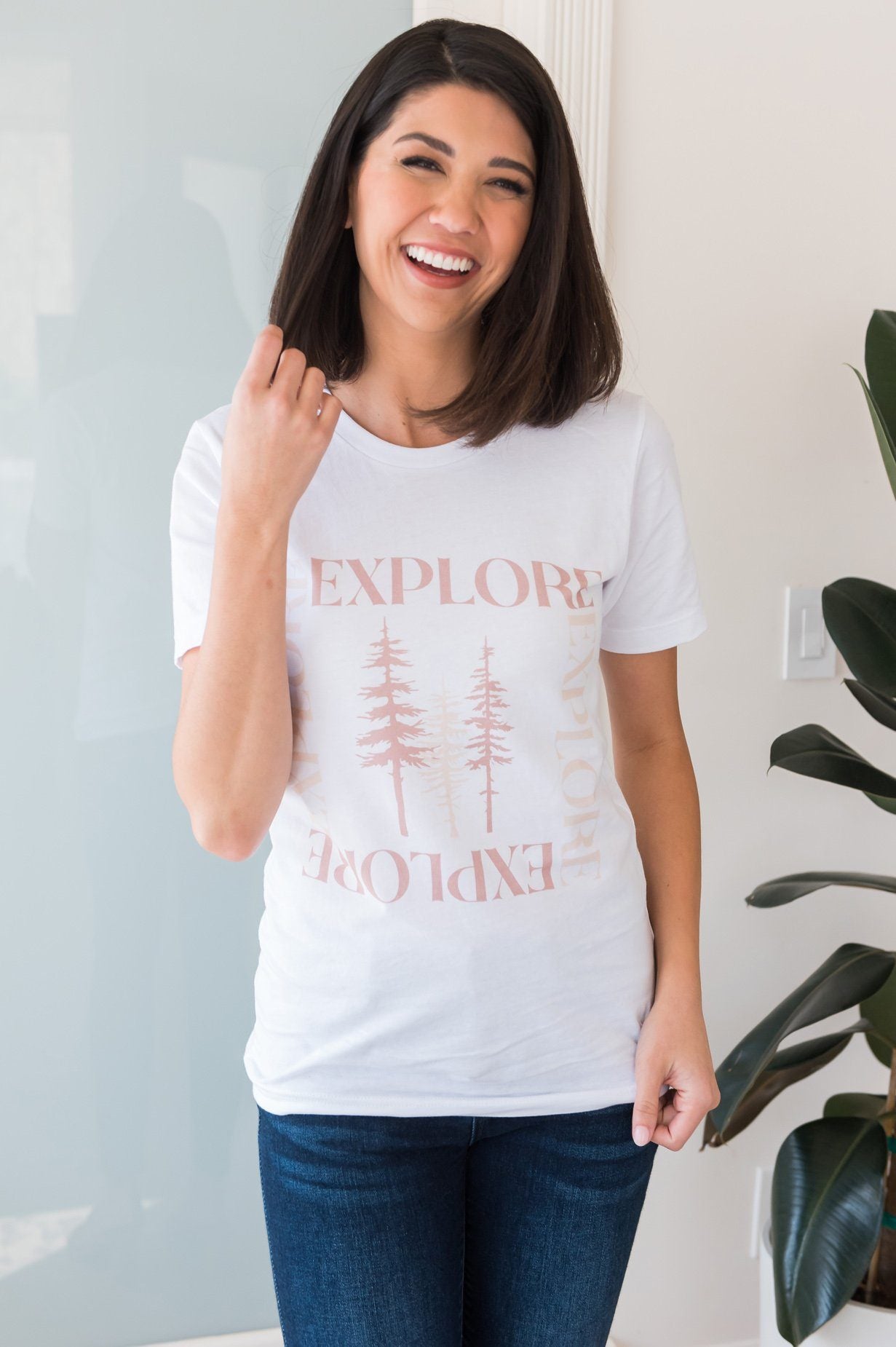 Explore Modest Graphic Tee