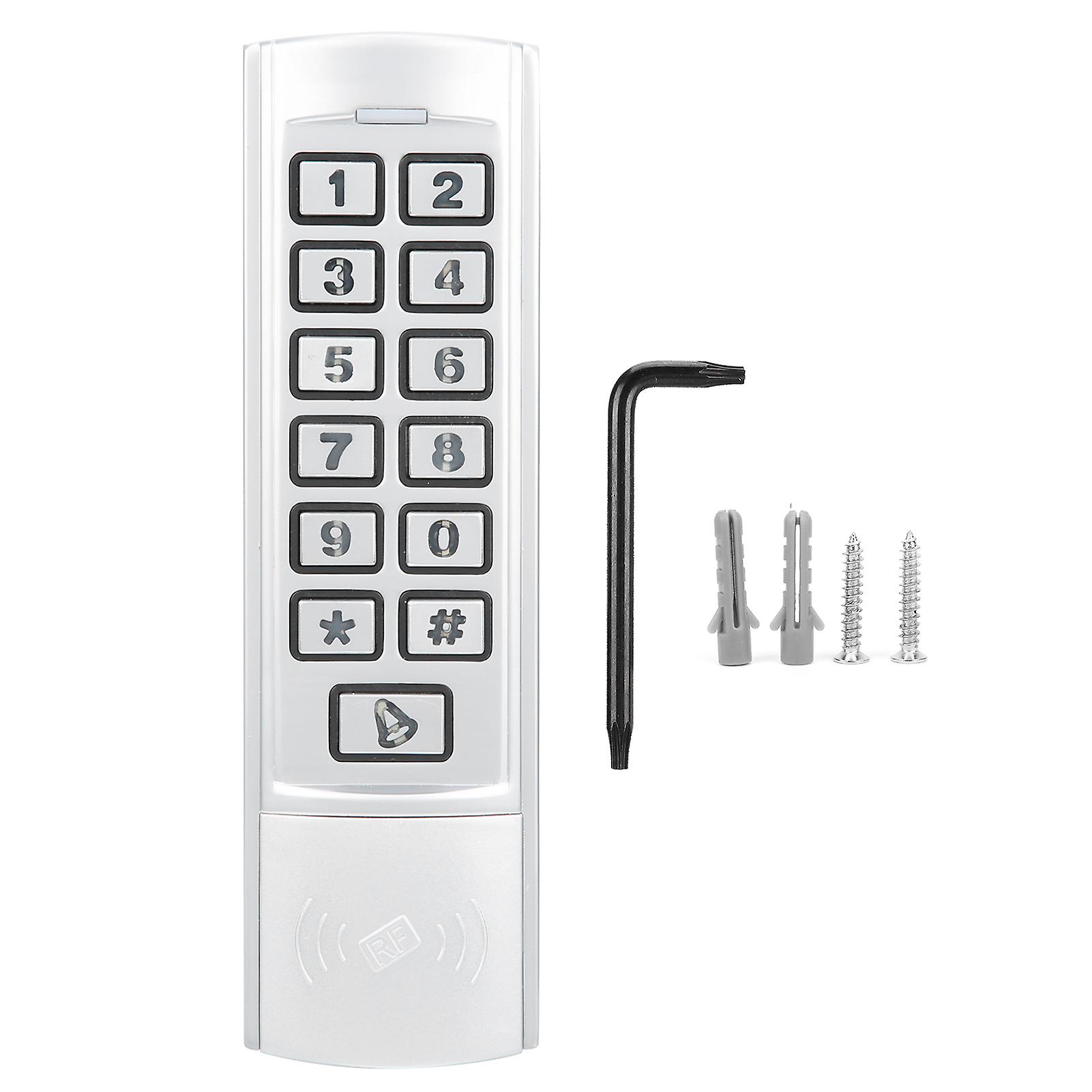 Keypad Access Control Backlit 125khz Rfid Id Card Password Integrated Attendance Machine