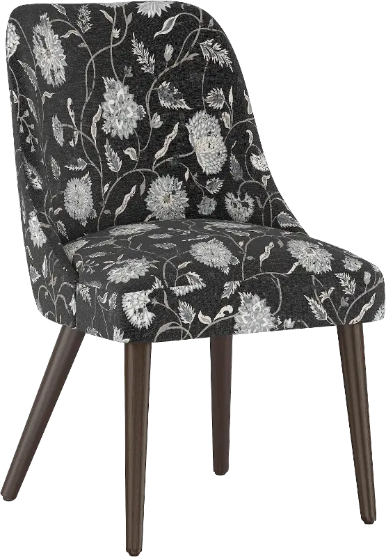 Colton Dahlia Black Dining Chair - Skyline Furniture