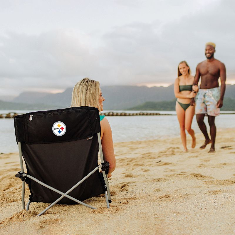 Pittsburgh Steelers Tranquility Beach Chair with Carry Bag