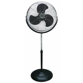 Optimus 18 in. Industrial Grade High Velocity Pedestal Fan 98578919M