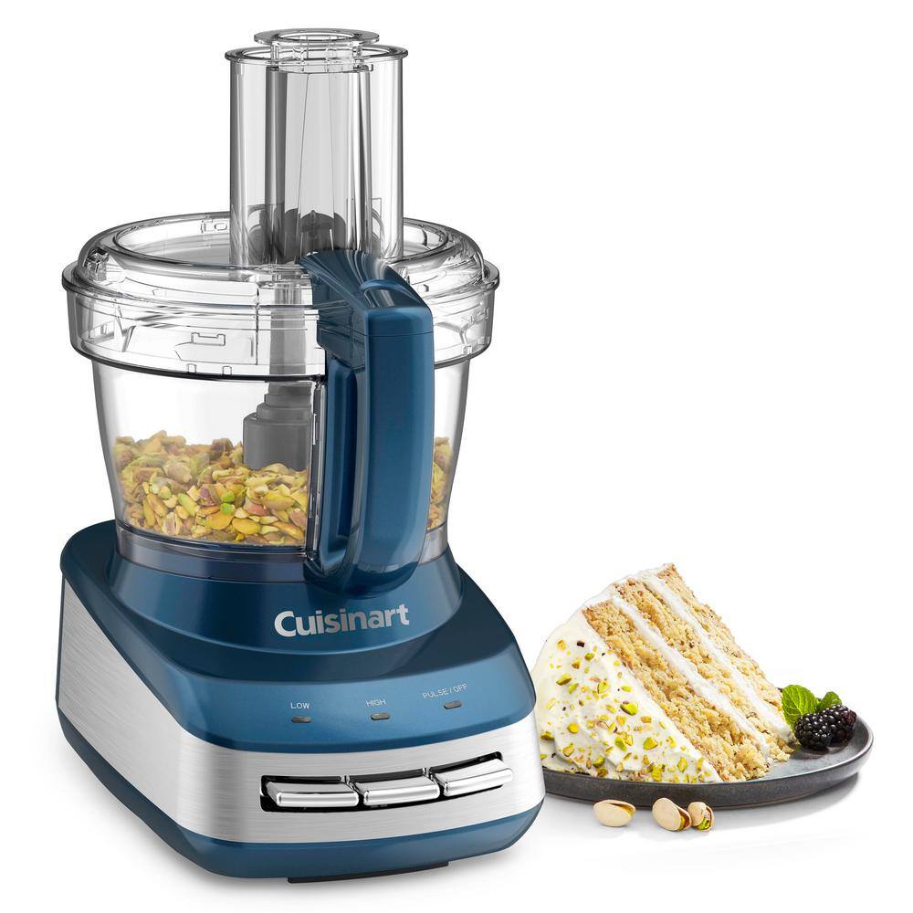 Cuisinart Core Custom 13-Cup Blue Food Processor with All-in-One Storage System FP-130MB