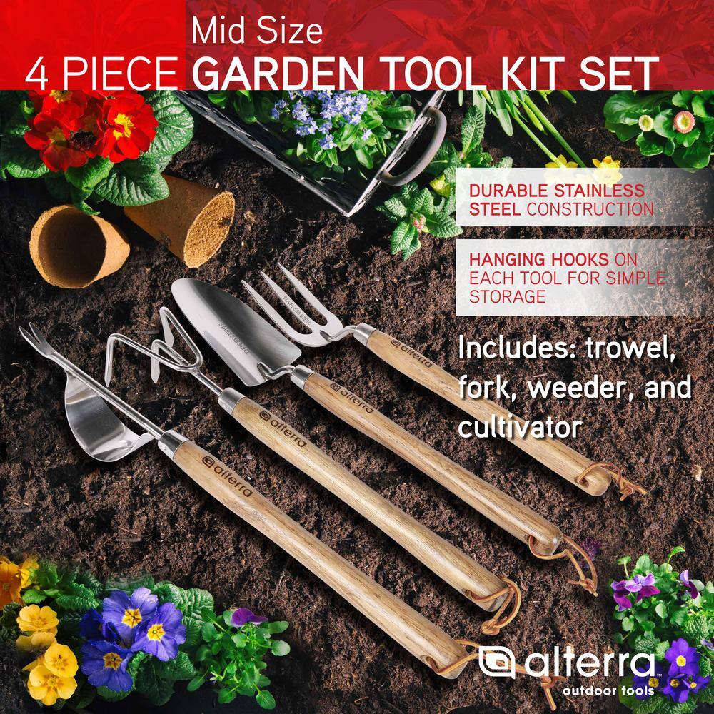 ALTERRA 4-Pc. Mid-Sized Hand Tool Set AMHT14