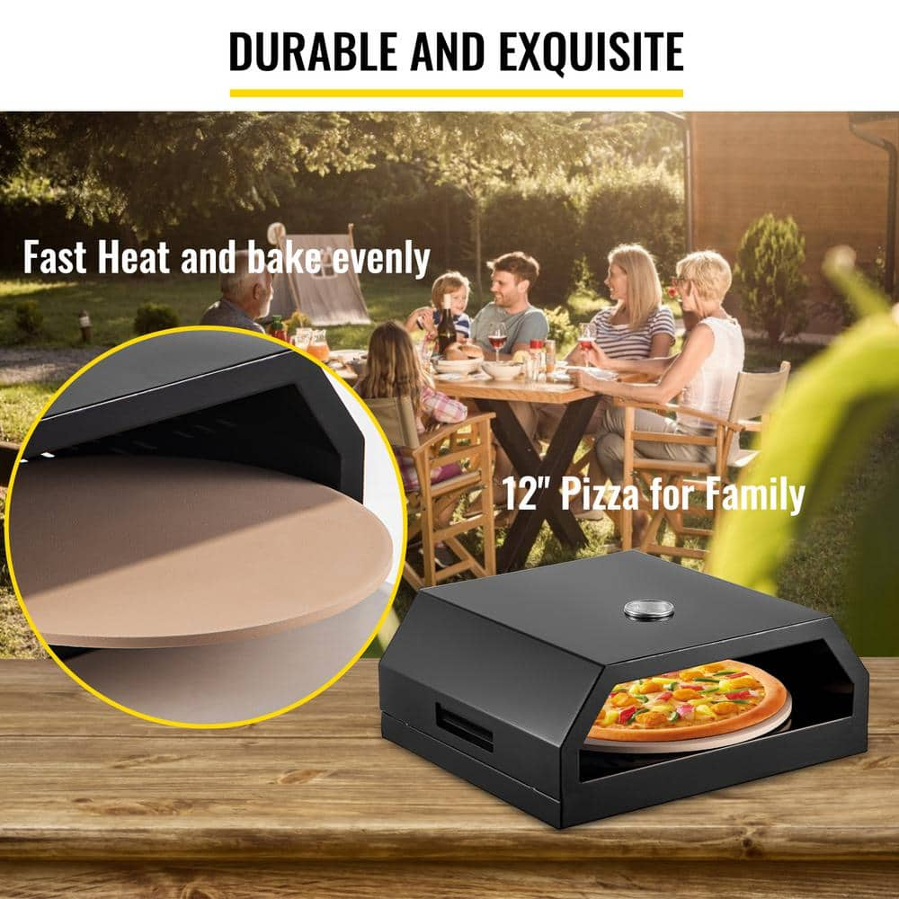 VEVOR Pizza Oven Kit Stainless Steel Portable Charcoal Outdoor with Professional Pizza Baking Tools for Camping BSKXBSKXTZBXGHS01V0