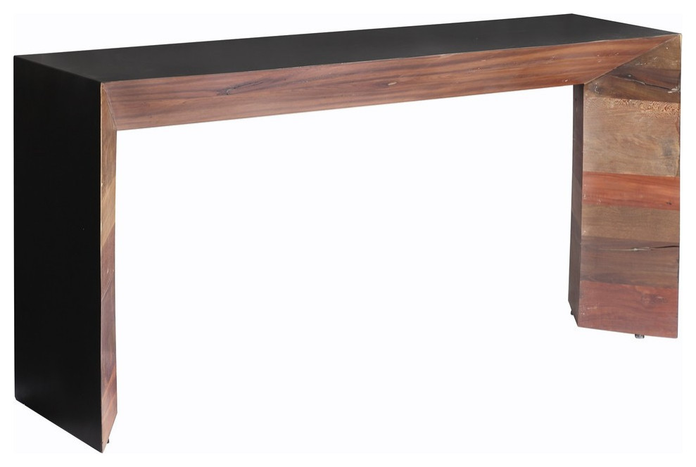 Silas Angled Console   Rustic   Console Tables   by V.S.D Furniture  Houzz