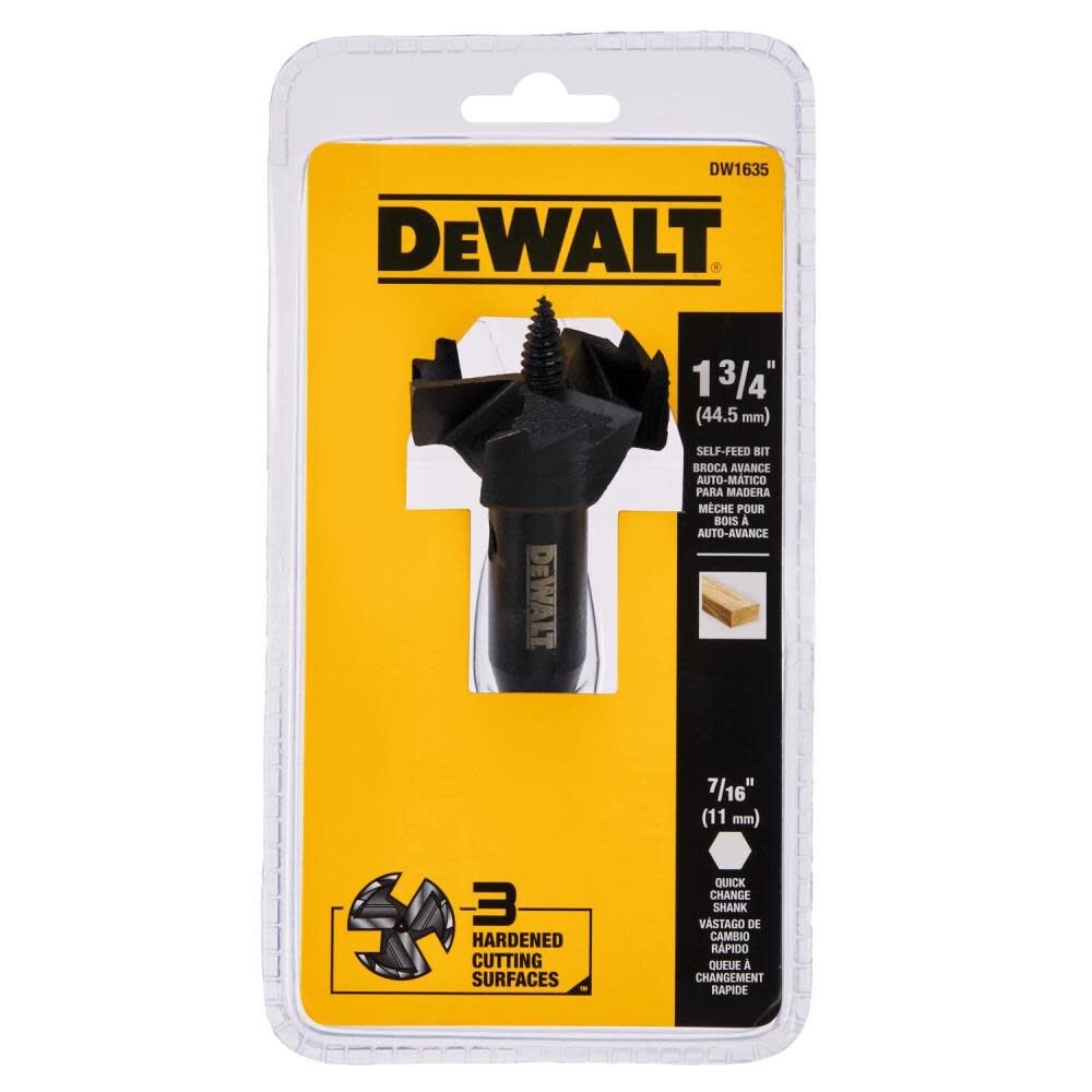 DEWALT 1-3/4 in. Self-Feed Bit DW1635 from DEWALT