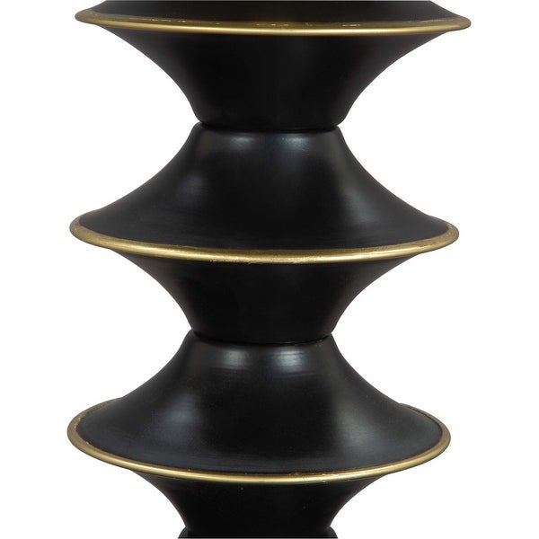 Donahue Side Table Gold and Black - 16