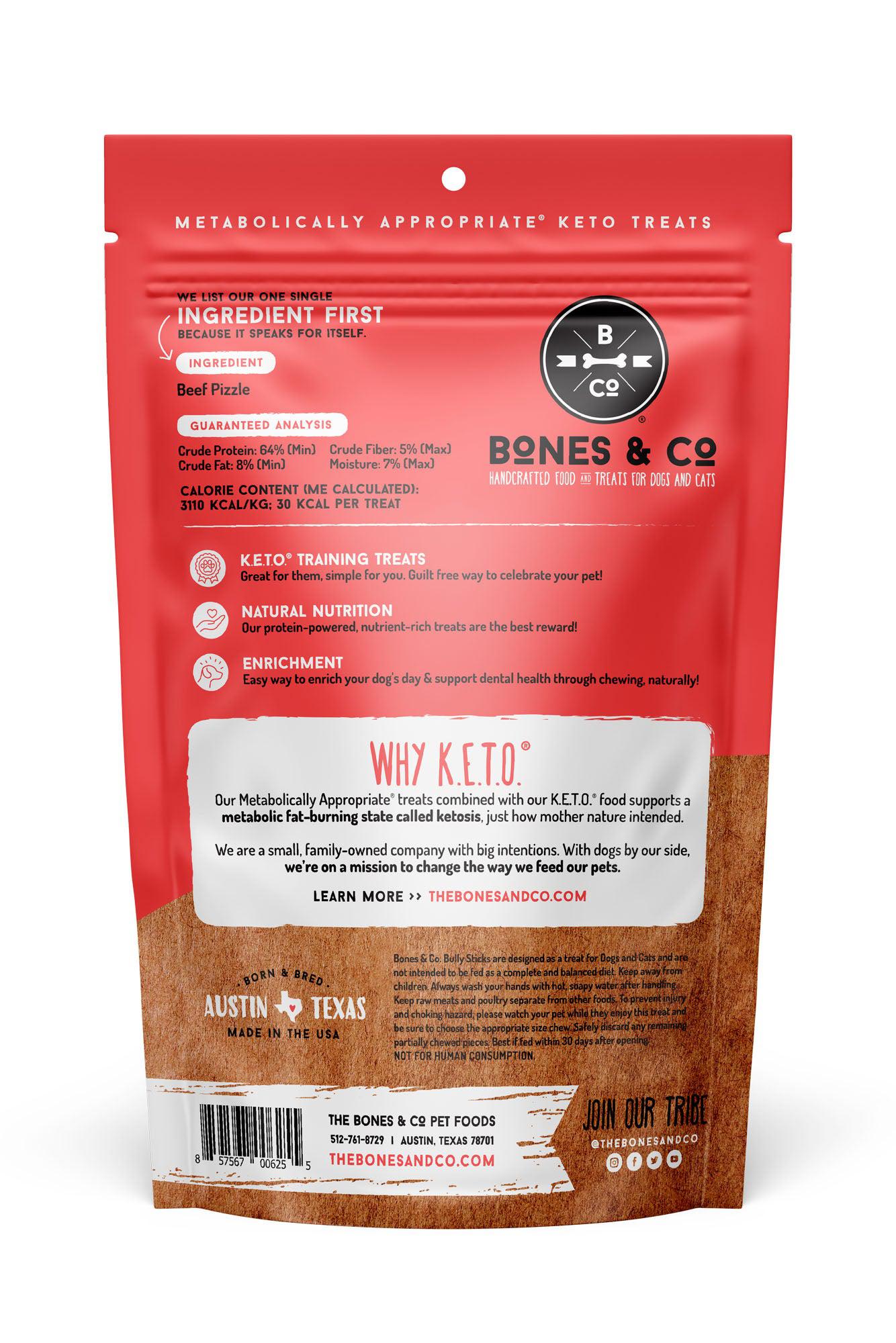 Bones and Co Bully Sticks Freeze-Dried Dog Treats