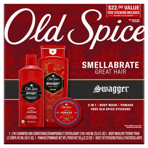 Old Spice Swagger Body Wash Holiday Gift Set