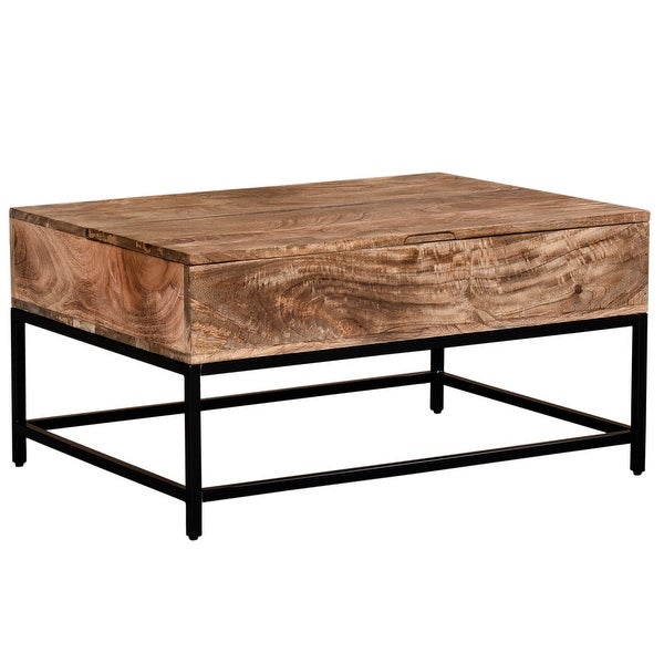 Carbon Loft Fingerling Natural Burnt Lift-top Coffee Table