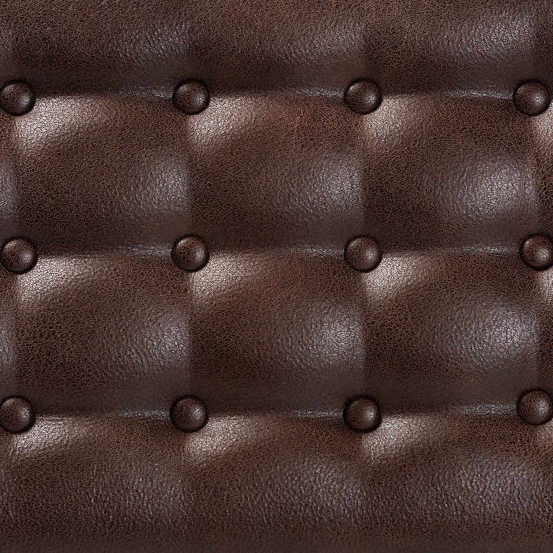 Baxton Studio Walsh Tufted Bench