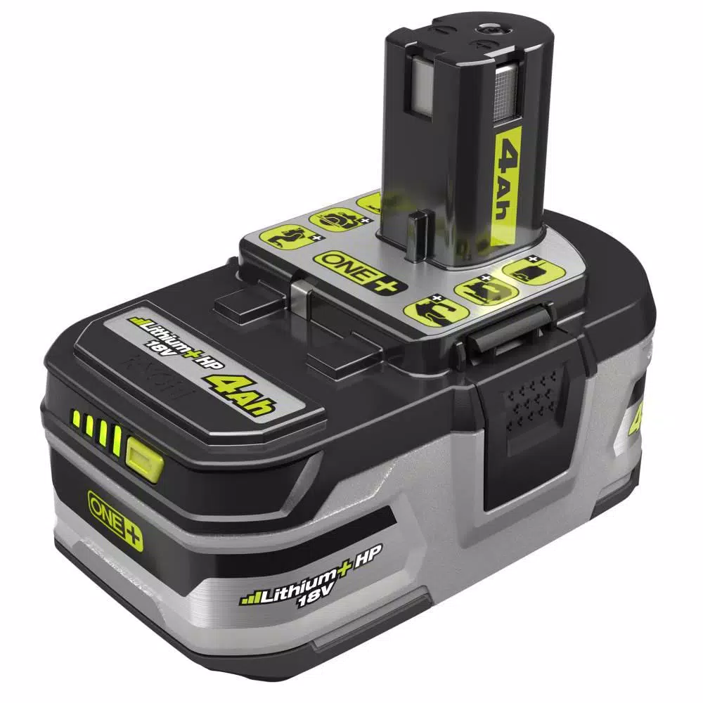 RYOBI 18-Volt ONE+ Lithium-Ion 4.0 Ah LITHIUM+ HP High Capacity Battery 4-Pack and#8211; XDC Depot