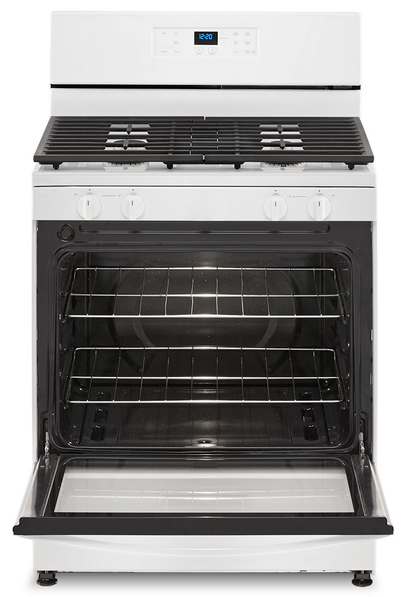 Whirlpool 5.1 Cu. Ft. White Freestanding Gas Range With Broiler Drawer