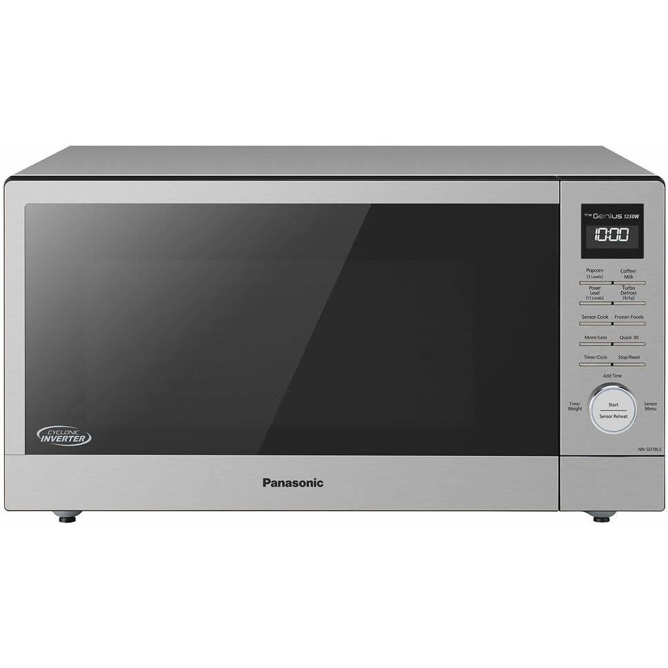 Panasonic 1.6 cu. ft. Countertop Microwave Oven with Inverter Technology NN-SD78LS