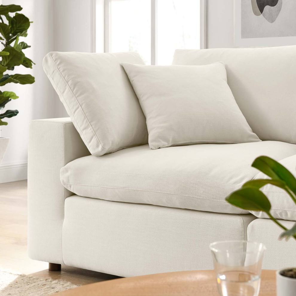 Commix Down Filled Overstuffed 2 Piece Sectional Sofa Set   Transitional   Loveseats   by Modway  Houzz