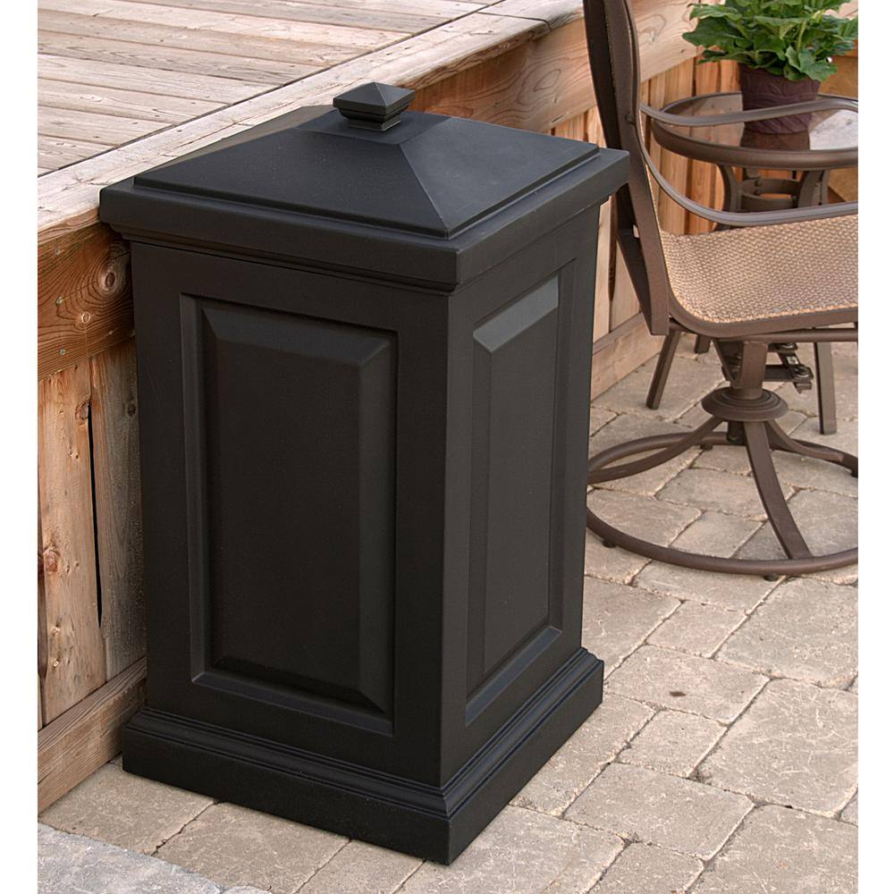 Bershire 45 Gal. Polyethylene Black Storage Bin 4835-B