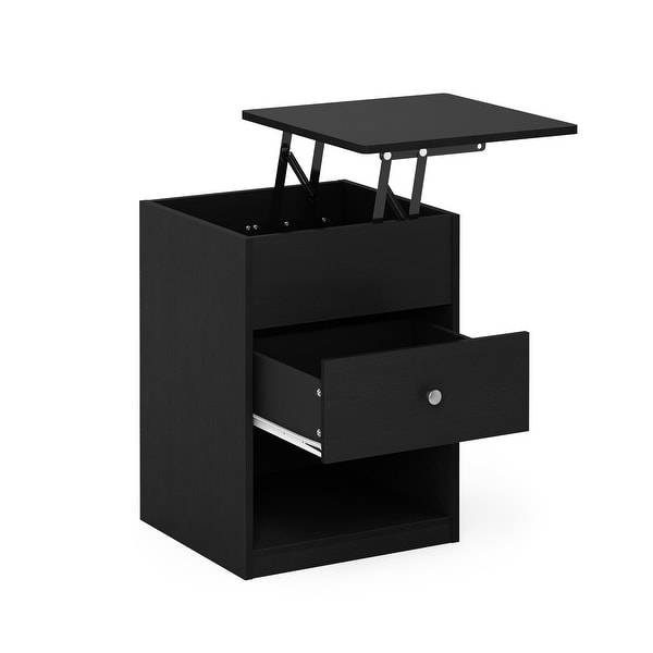 Furinno Jensen Lift Top Nightstand