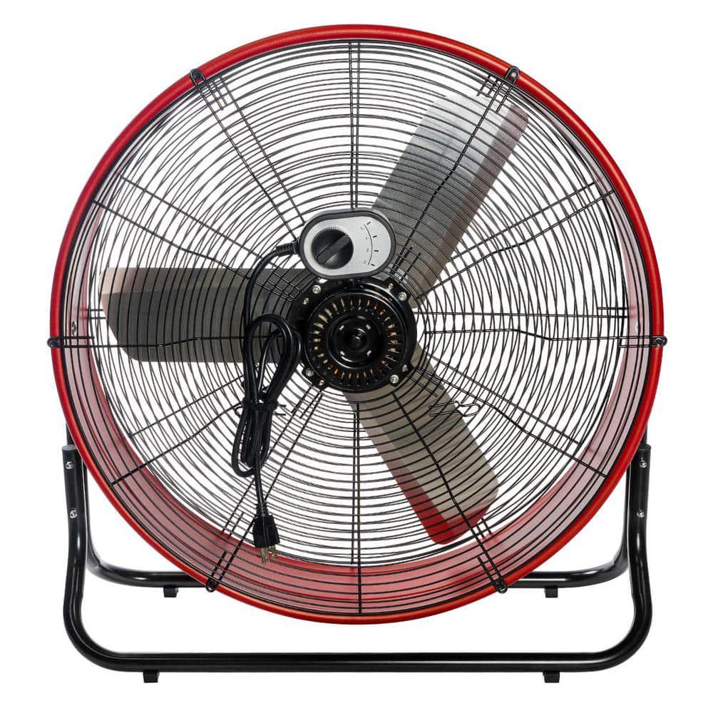 Maxx Air 24 in 3Speed Narrow Profile Tilting Direct Drive Drum Fan