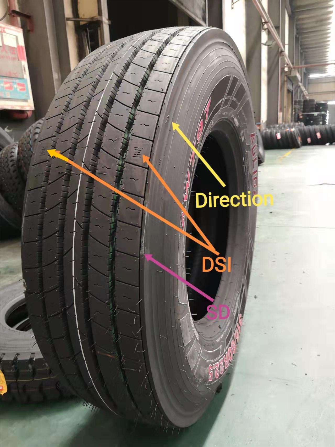 AULICE AOSOWING VANLUSTONE brand factory commercial wheels   tires 315/80r22.5 truck tires