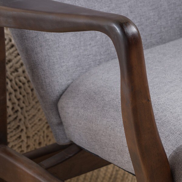 Becker Fabric Arm Chair by Christopher Knight Home