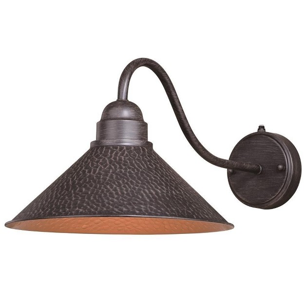 Vaxcel Outland 1 Light Sconce Aged Iron