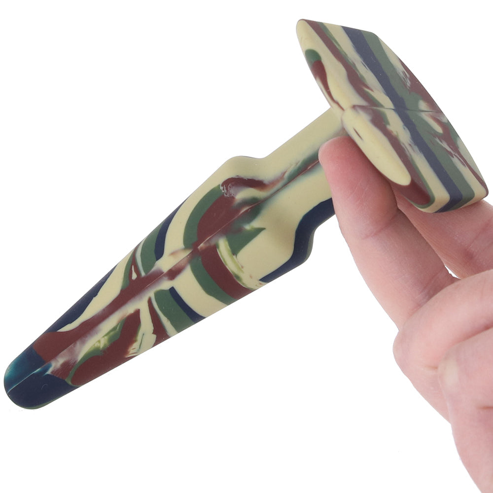 A-Play Groovy 5 Inch Anal Plug in Camo