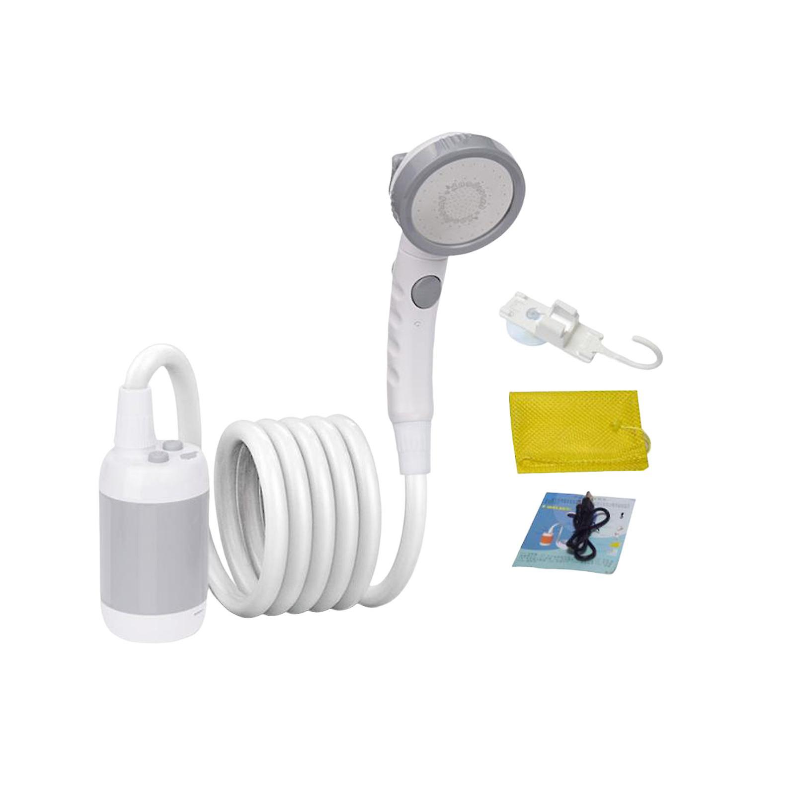 Portable Shower Usb Rechargeable Camping Shower For Hiking Bathing Gardening