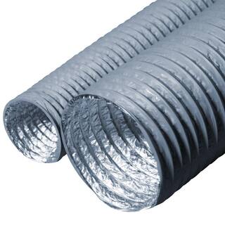 Rubber-Cal 12 in. I.D. x 25 ft. HVAC Ventilation-Flexible Duct 01-225-12