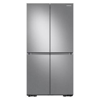  22.9 cu. ft. 4-Door Flex French Door Smart Refrigerator in Fingerprint Resistant Stainless Steel Counter Depth RF23A9071SR