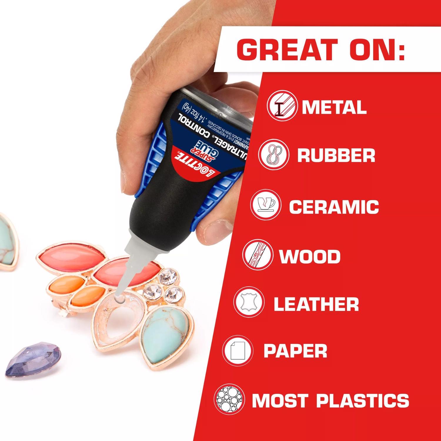 Loctite Ultra Gel Control High Strength Glue Super Glue 4 gm