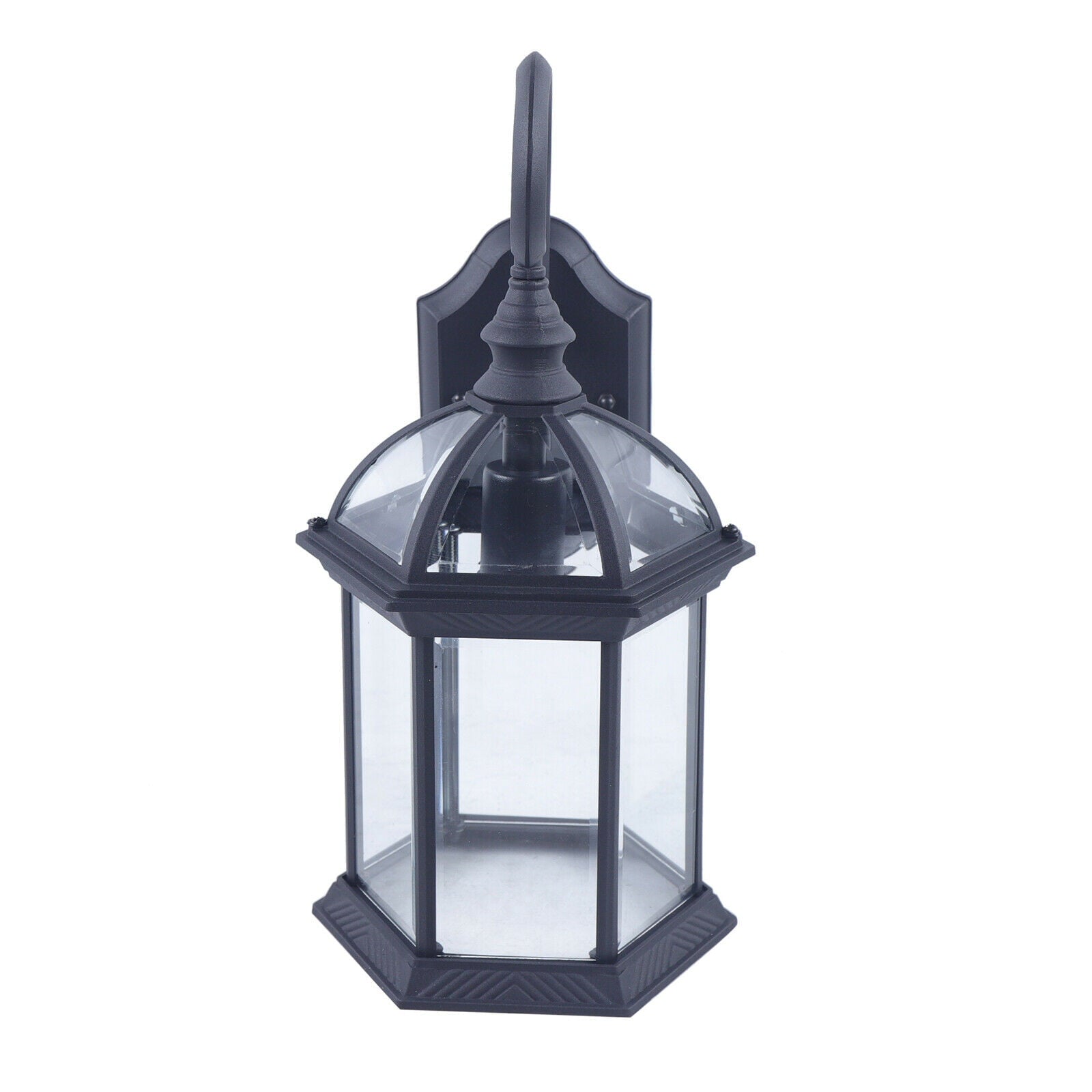 Oukaning Wall-Mounted Lamp Outdoor Garden Light Vintage Coach Lantern Lamp Porch Sconce