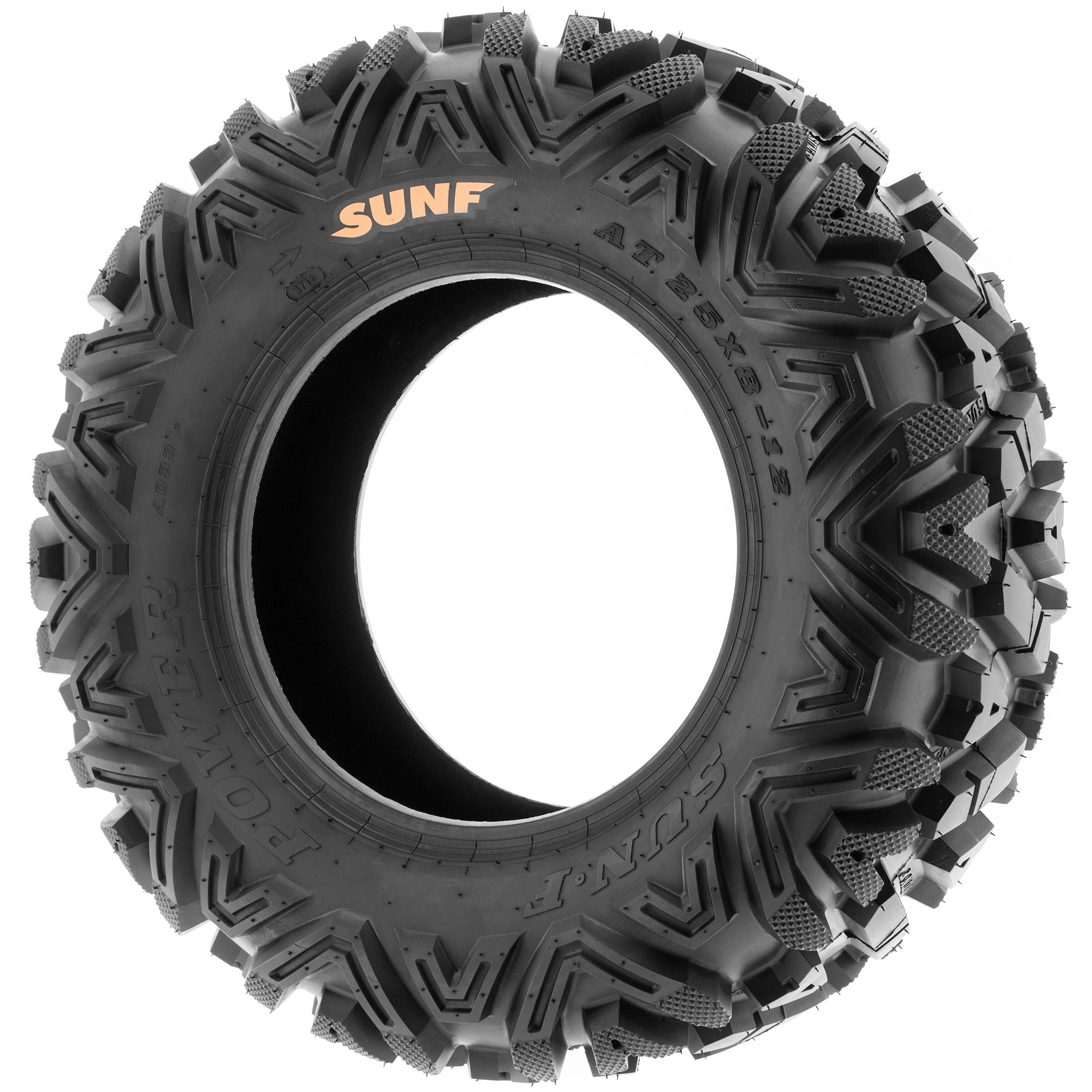 SunF ATV UTV Tires A033 25x8-12 25x8x12 6PR (Single)