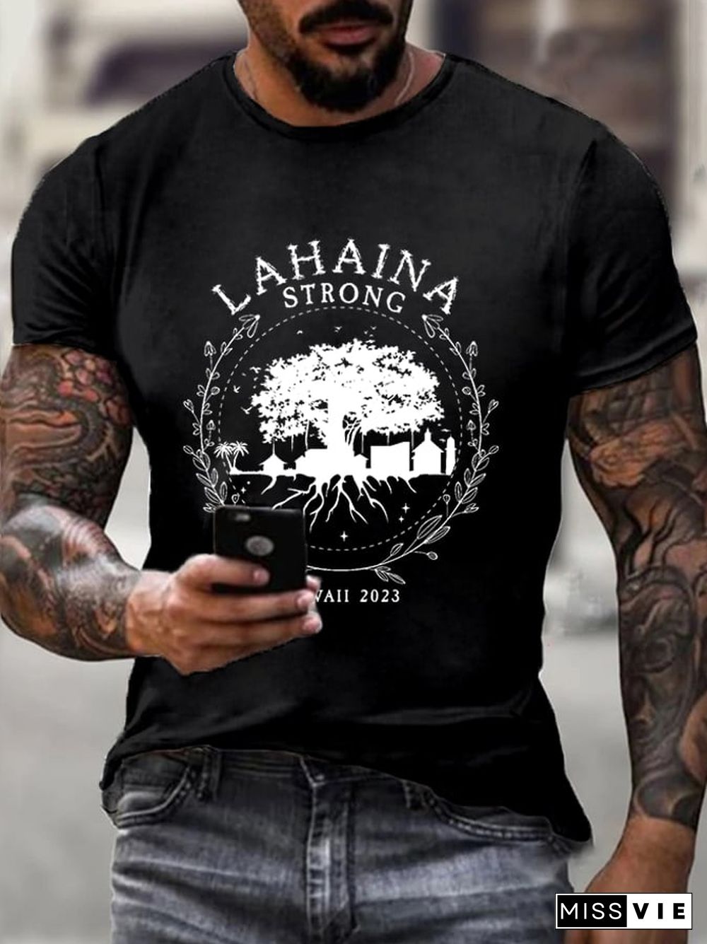 Men's Lahaina Strong Casual T-Shirt